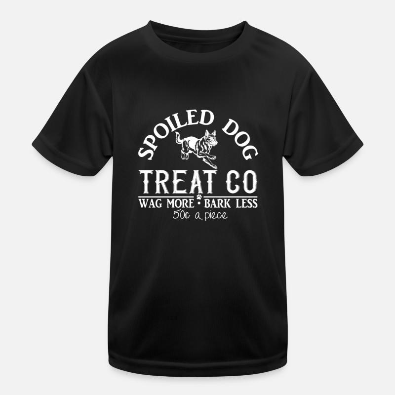 Verdorbene Hundeleckerli Co Kinder Funktions-T-Shirt