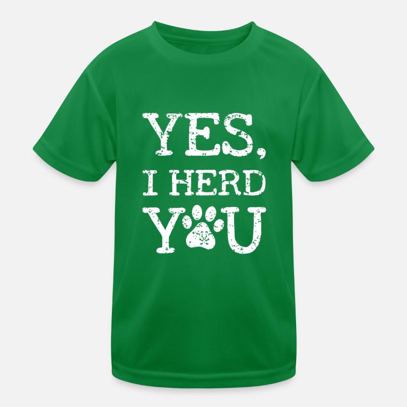 Ja, ich hüte dich Kinder Funktions-T-Shirt
