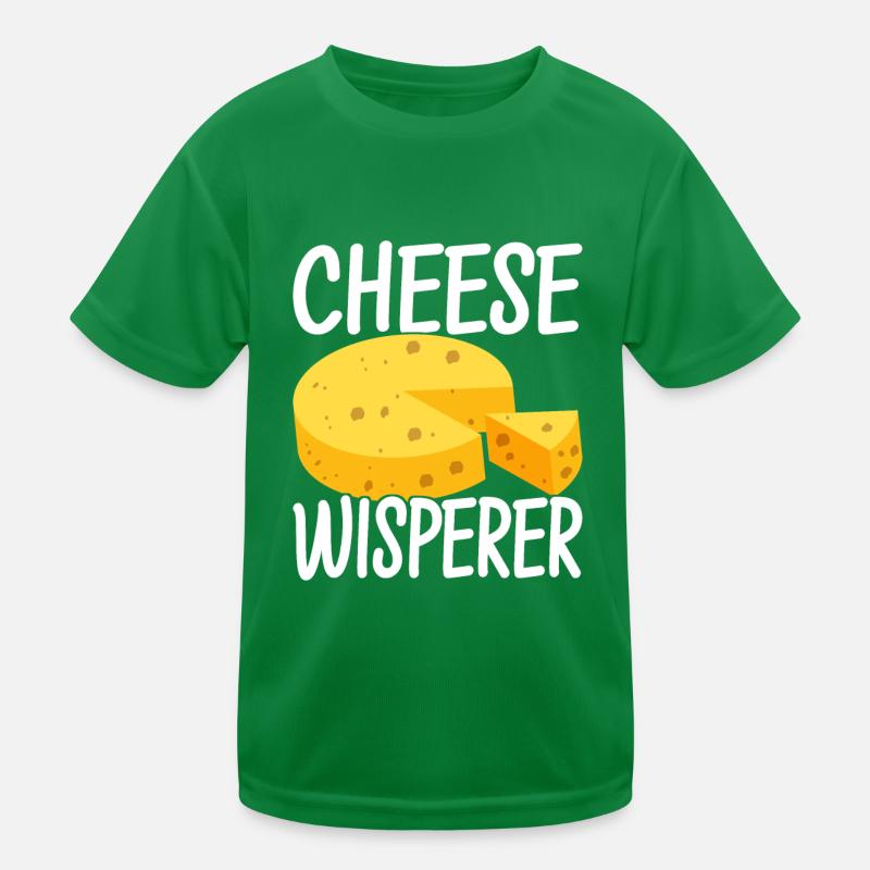 Cheese lovers Gouda cheese Kids Functional T-Shirt