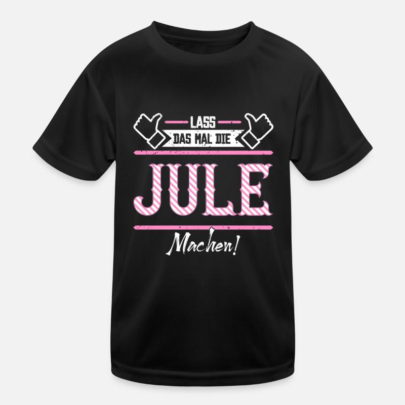 Jule Geschenkidee Geschenk Geburtstag Kinder Funktions-T-Shirt