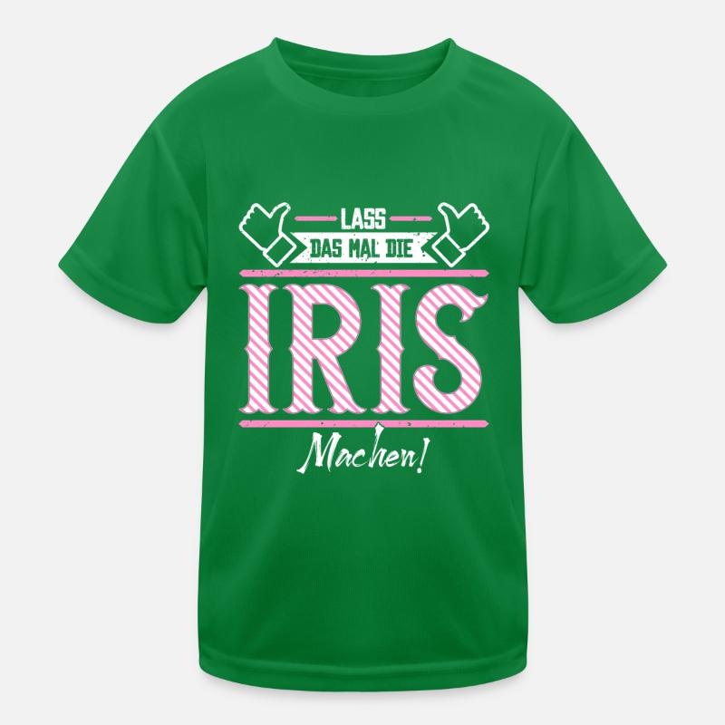 Iris Geschenkidee Geschenk Geburtstag Kinder Funktions-T-Shirt
