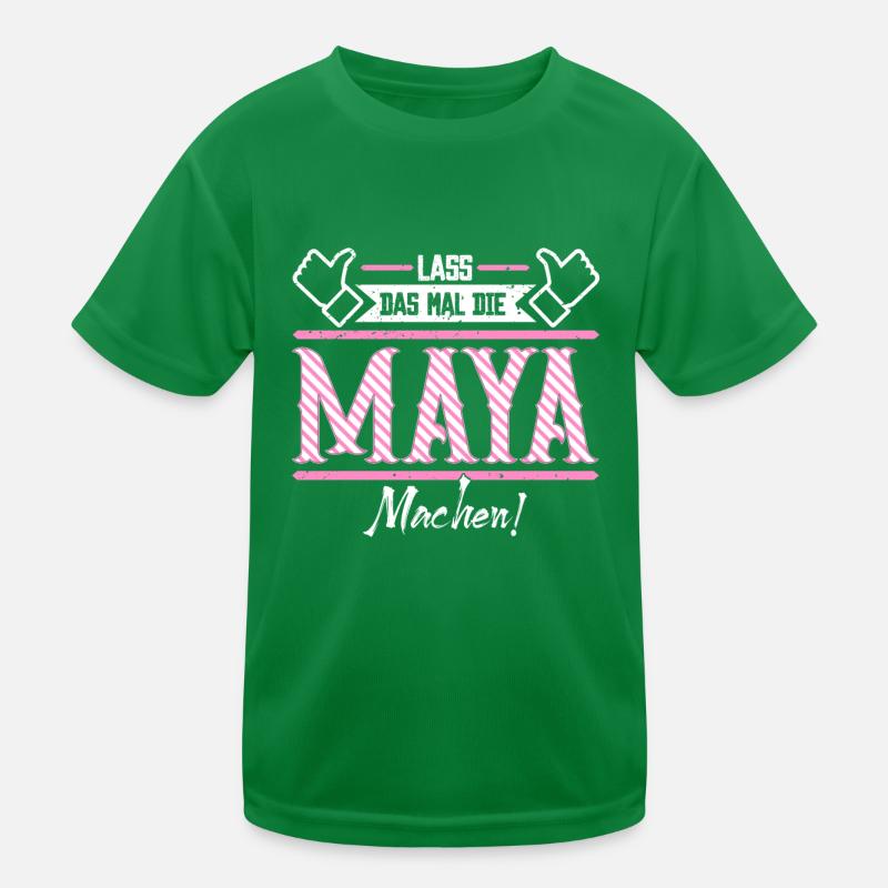 Maya Geschenkidee Geschenk Geburtstag Kinder Funktions-T-Shirt