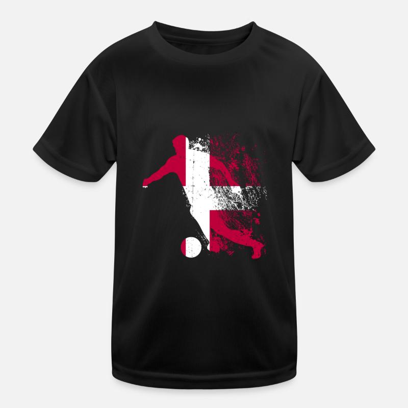 Équipe nationale du Danemark T-shirt sport Enfant