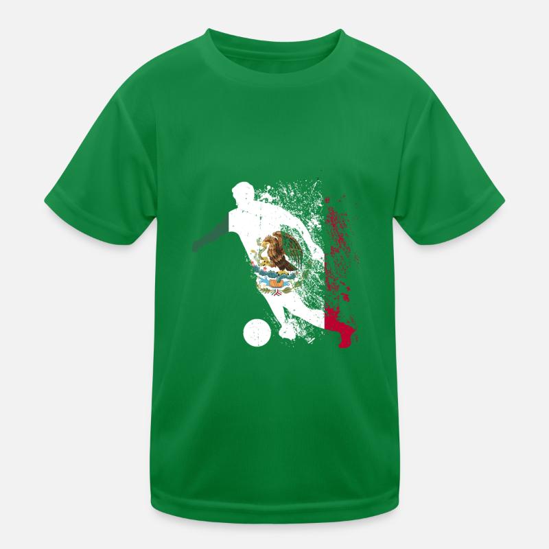 Coupe du monde de l’équipe nationale du Mexique T-shirt sport Enfant