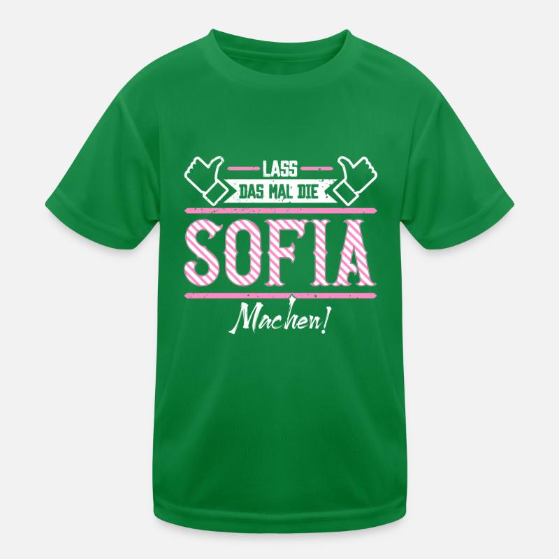Sofia Geschenkidee Geschenk Geburtstag Kinder Funktions-T-Shirt