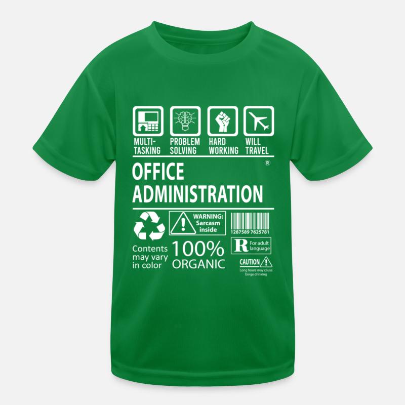 Administration Office Multitâche T-shirt sport Enfant