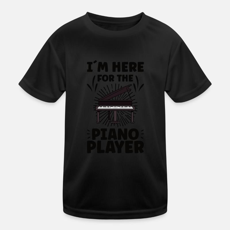 Pianiste Funny Piano Keyboard T-shirt sport Enfant