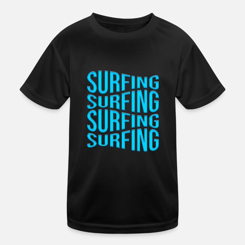 Surfen Kinder Funktions-T-Shirt