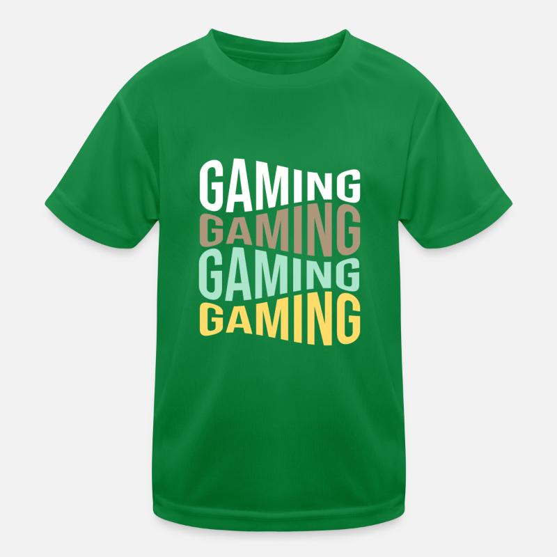 gaming Kinder Funktions-T-Shirt