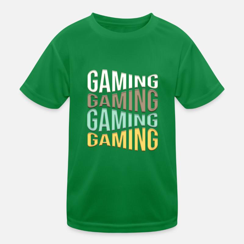 Gaming Kids Functional T-Shirt