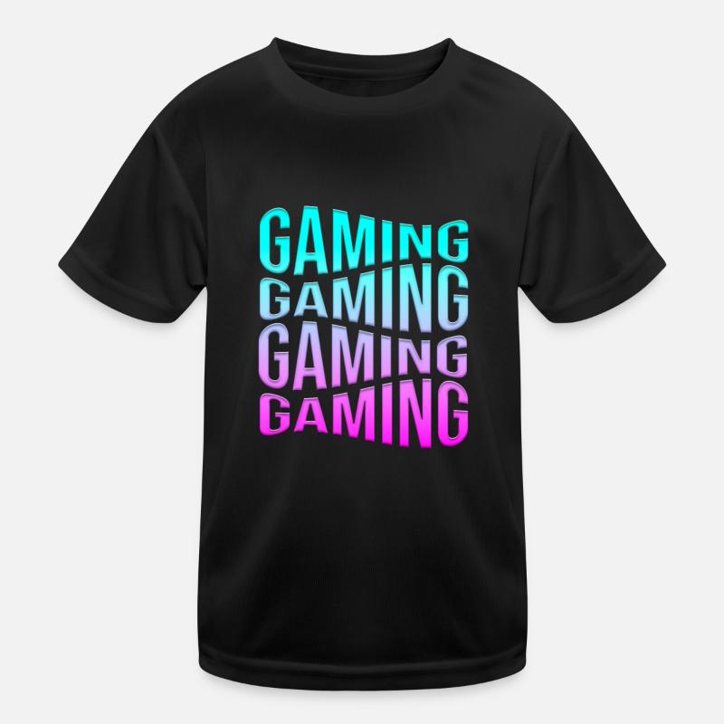 Gaming Kids Functional T-Shirt