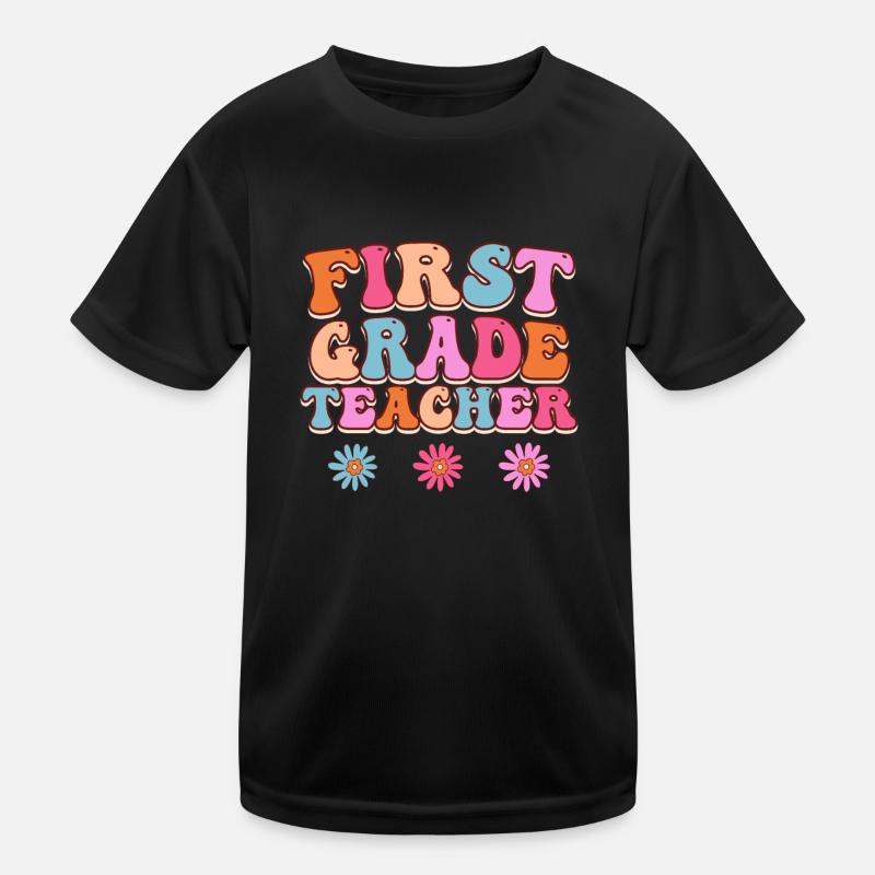 Professeur de première classe Je suis enseignant T-shirt sport Enfant