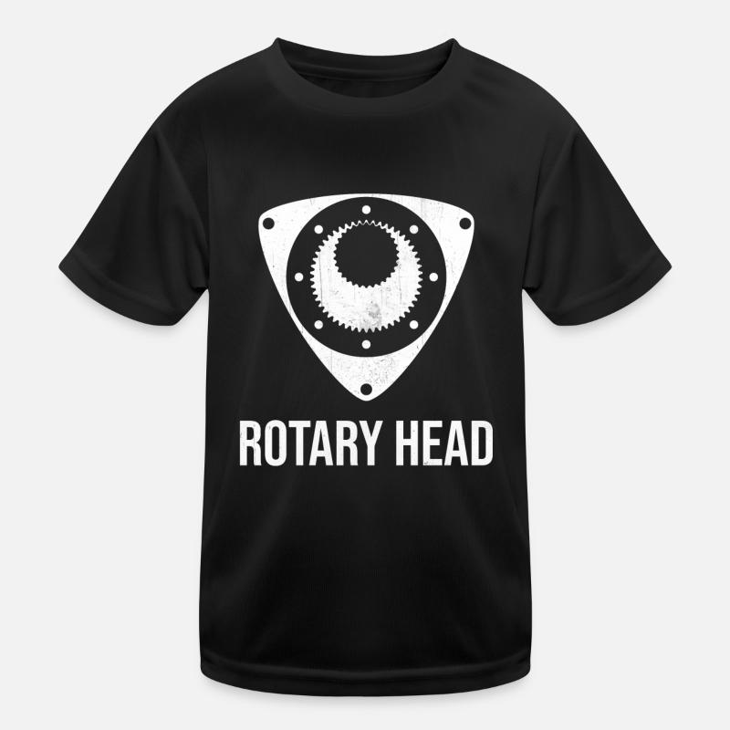 Rotary Engine Tuning Drift Rotary Head Kinder Funktions-T-Shirt