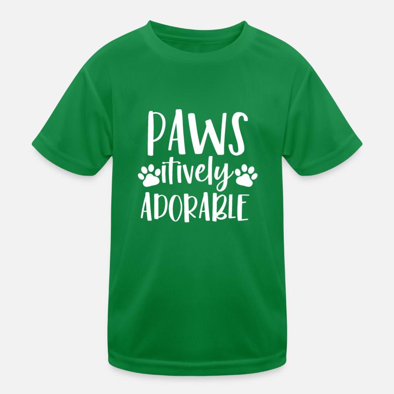Pawsitively Admirable Kids Functional T-Shirt