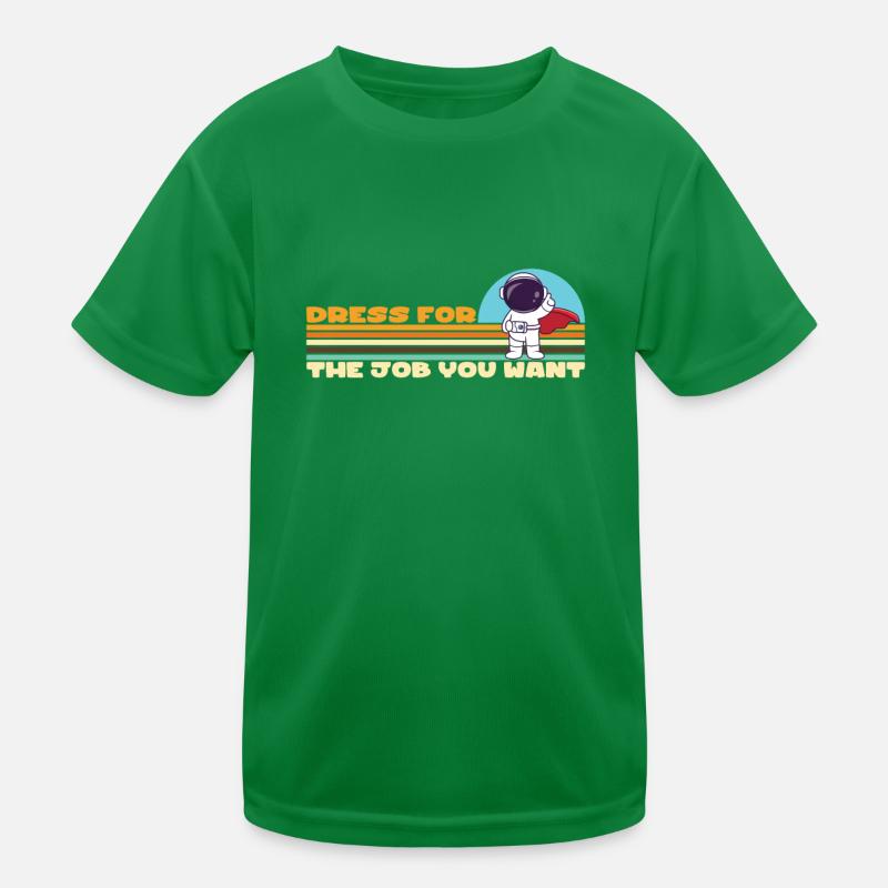 Astronaut Astronomy Solar System Space Kids Kids Functional T-Shirt