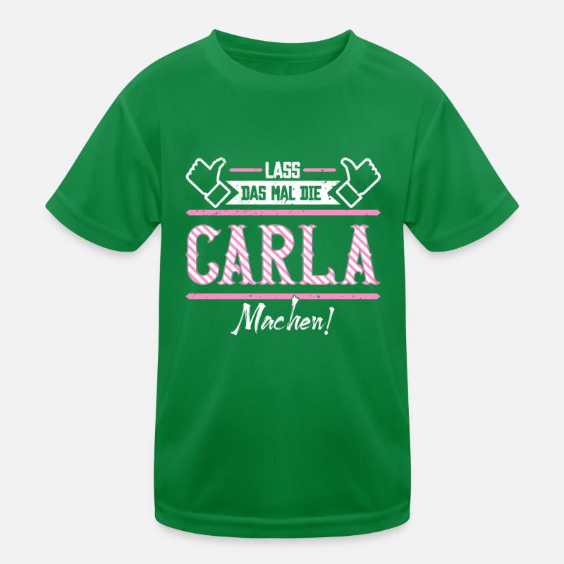 Carla Geschenkidee Geschenk Geburtstag Kinder Funktions-T-Shirt
