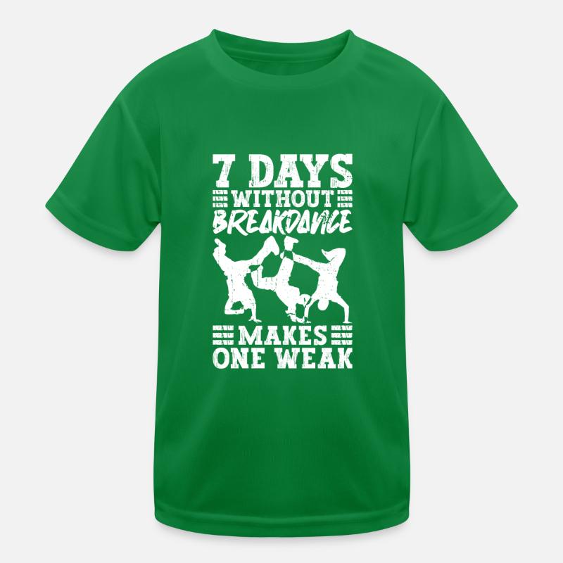 Breakdancing Breakdancer Break Dance Hip Hop Kinder Funktions-T-Shirt