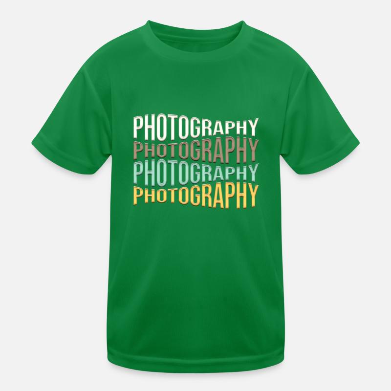Fotografie Kinder Funktions-T-Shirt