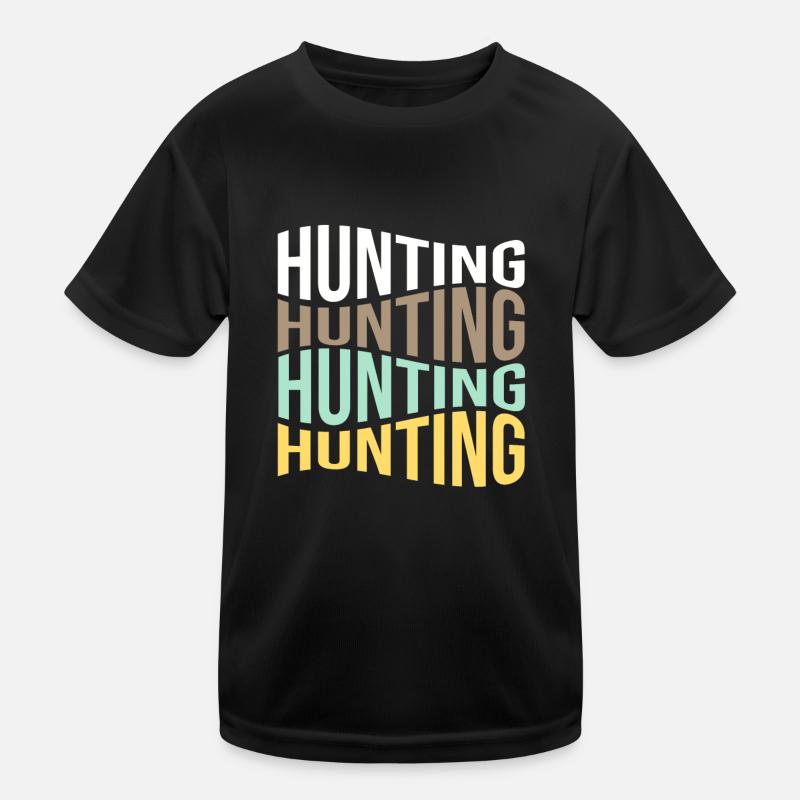 Jagen Kinder Funktions-T-Shirt