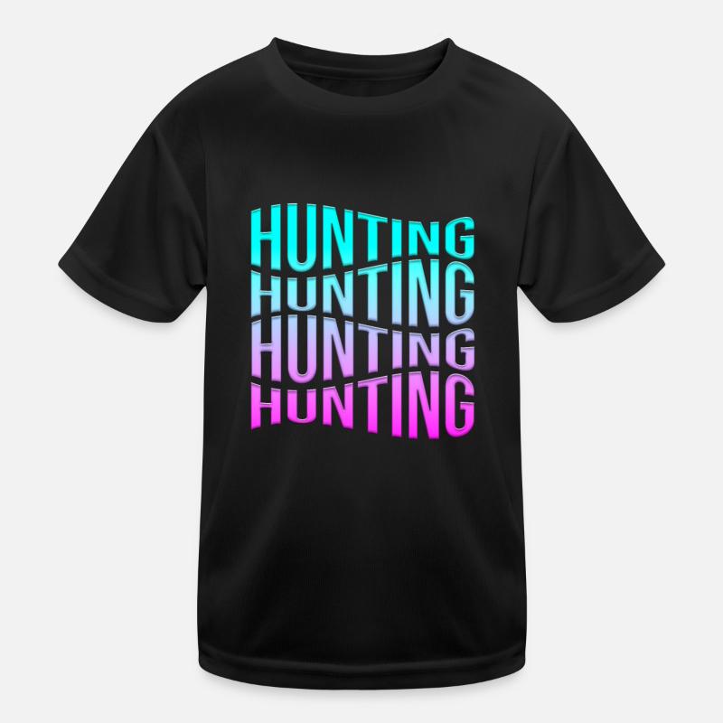 Jagen Kinder Funktions-T-Shirt