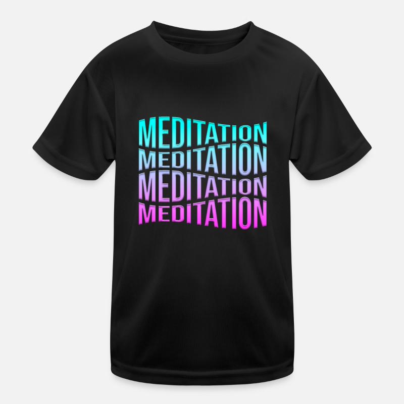 meditation Kids Functional T-Shirt