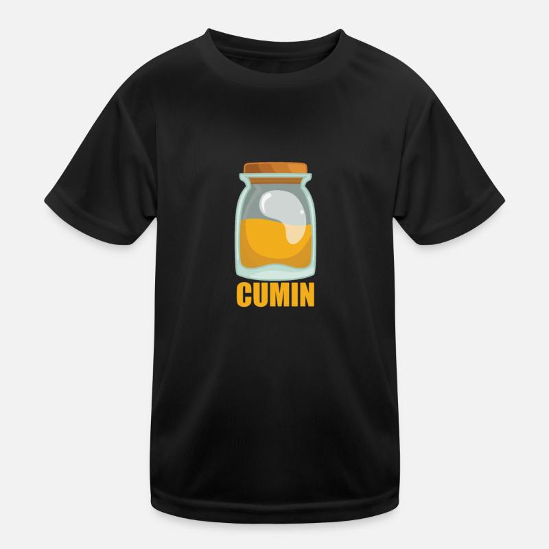 Cumin Spice Taste Food Cooking Kids Functional T-Shirt