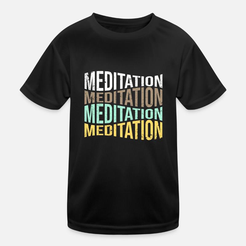méditation T-shirt sport Enfant