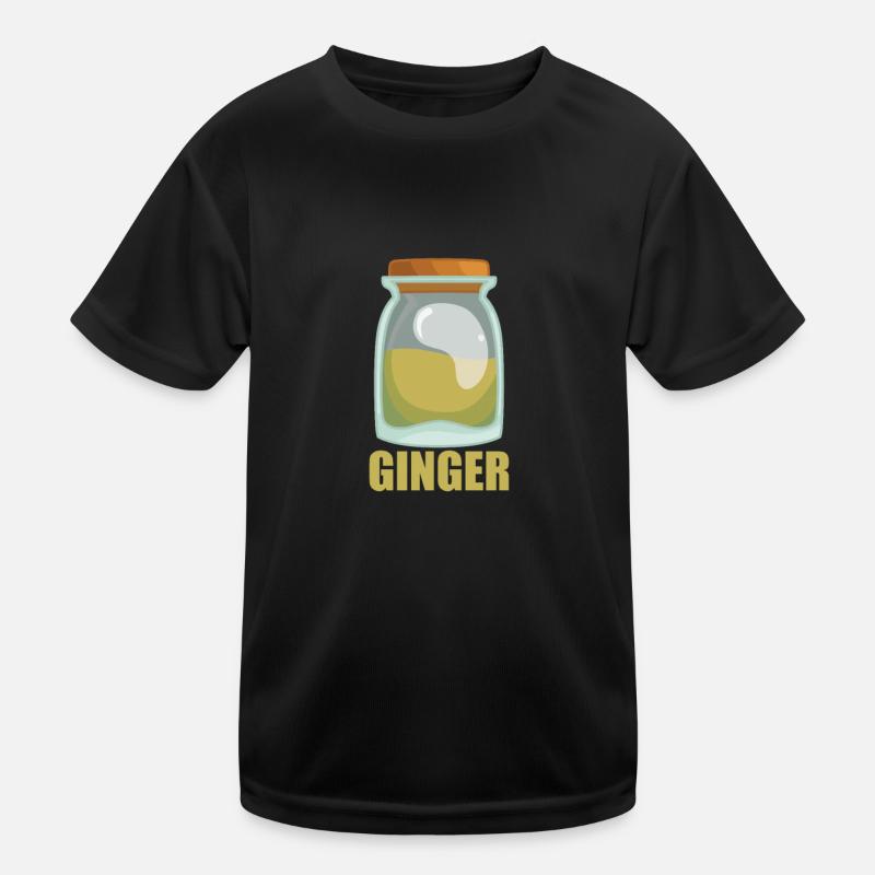 Ginger Spice Goût Cuisine T-shirt sport Enfant