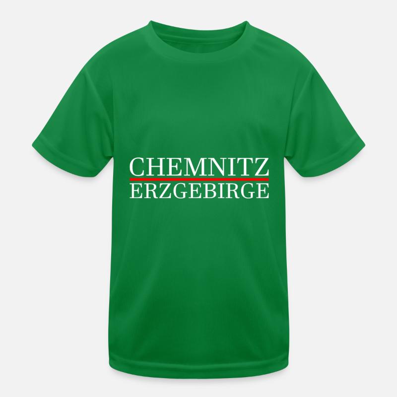 Chemnitz Erzgebirge Kinder Funktions-T-Shirt
