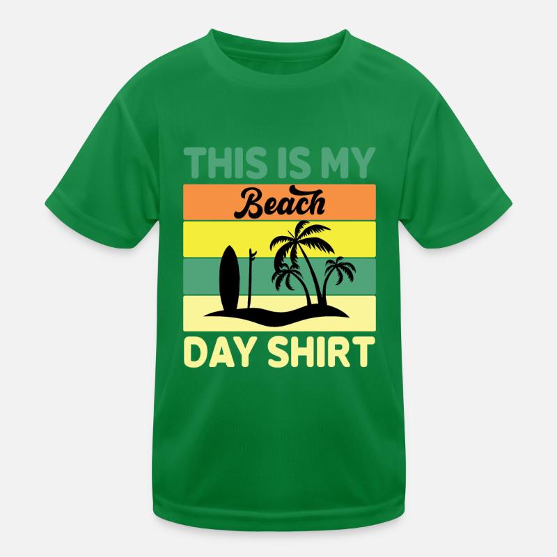 Ceci est ma chemise de plage - vacances à la plage T-shirt sport Enfant