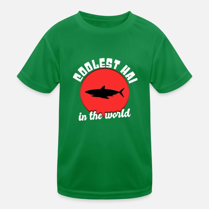 Cooler Hai Spruch Kinder Funktions-T-Shirt