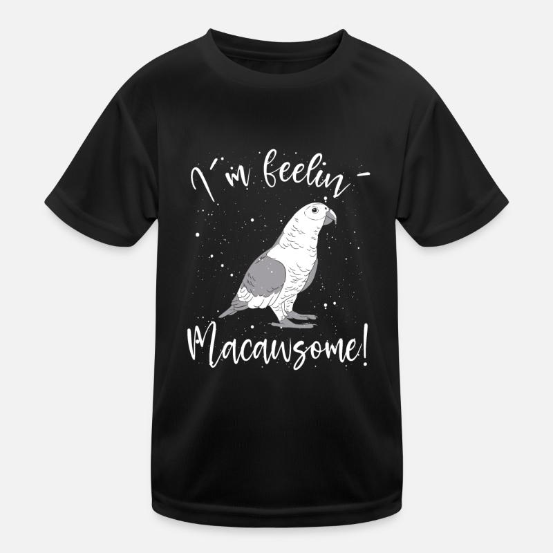 I love macaw parrot Kids Functional T-Shirt