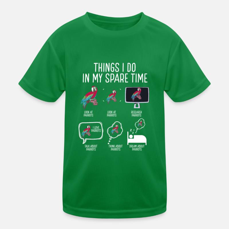 Dinge, Die Ich In Meiner Freizeit Mache Kinder Funktions-T-Shirt