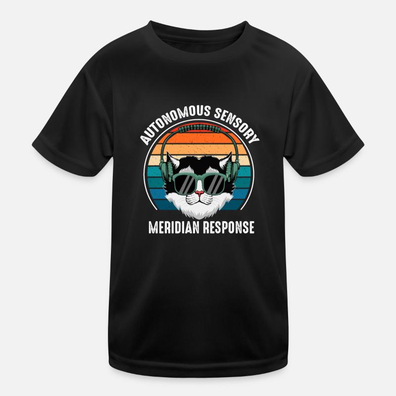 Autonomes sensorisches Meridian -Reaktion ASMR -Th Kinder Funktions-T-Shirt