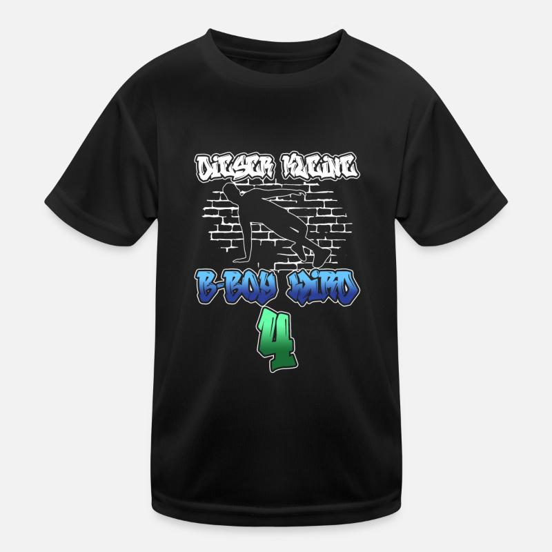 Dieser Kleine B-Boy Wird 4 - Breakdance Kinder Funktions-T-Shirt