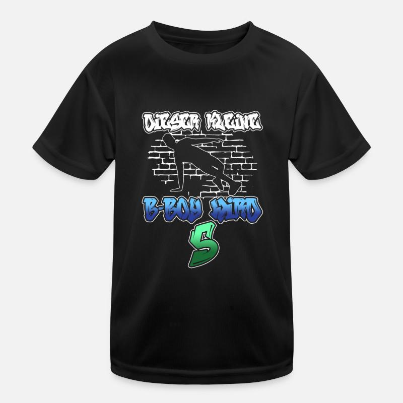 Dieser Kleine B-Boy Wird 5 - Breakdance Kinder Funktions-T-Shirt