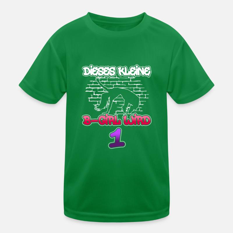 Dieses Kleine B-Girl Wird 1 - Breakdance Kinder Funktions-T-Shirt