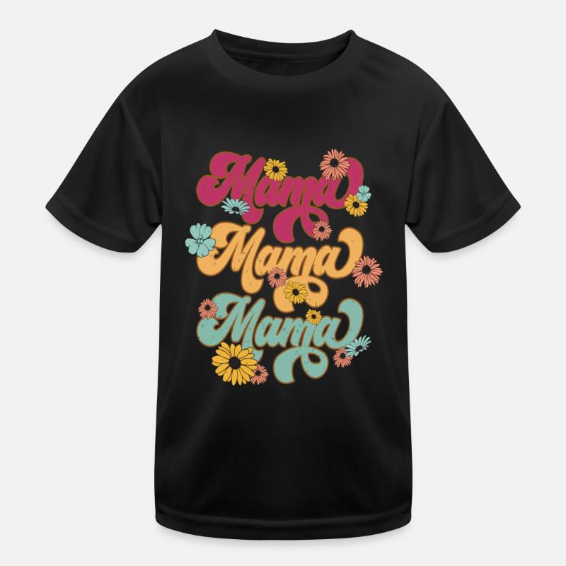 Mama Bear Kids Functional T-Shirt