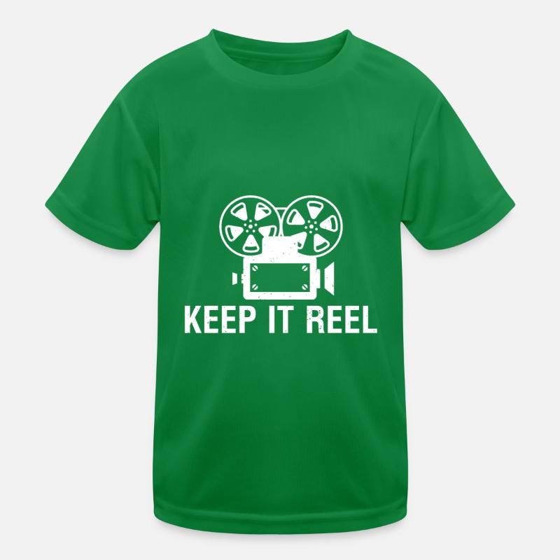 Gardez la bobine Cinéaste T-shirt sport Enfant