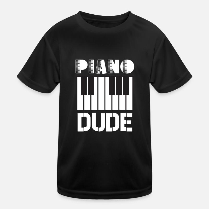 Pianiste Funny Piano Keyboard T-shirt sport Enfant