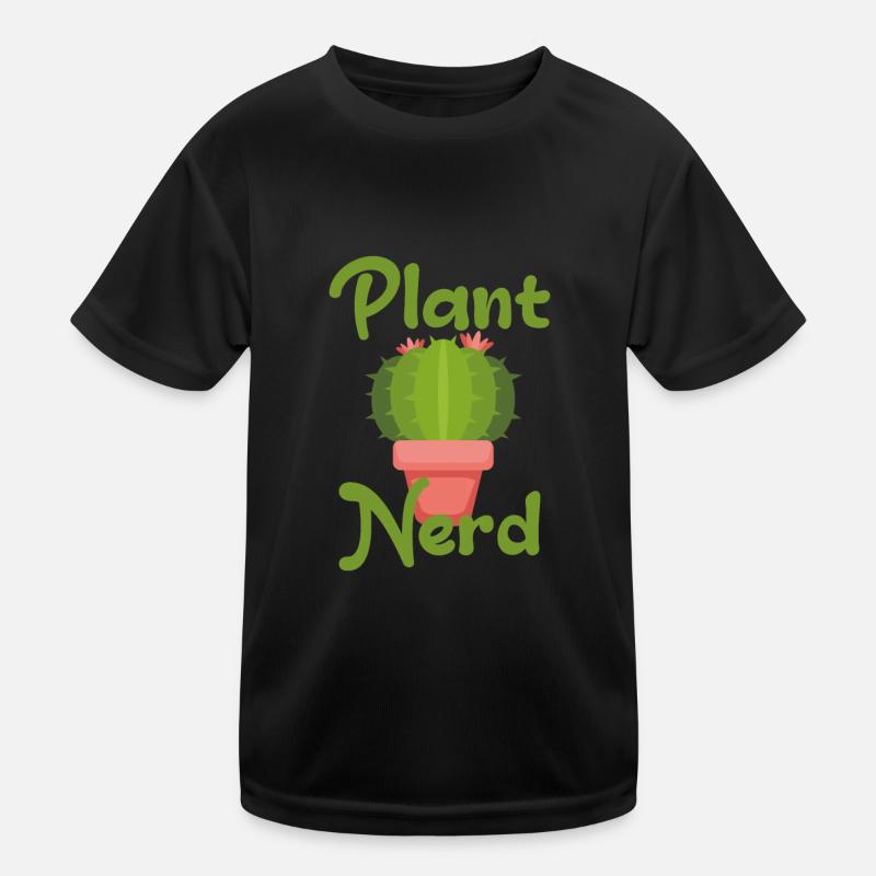 Nerd des plantes T-shirt sport Enfant