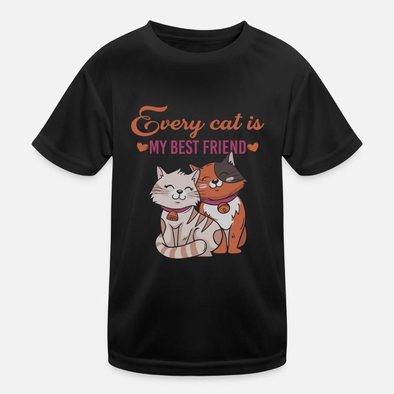 Amis chats T-shirt sport Enfant