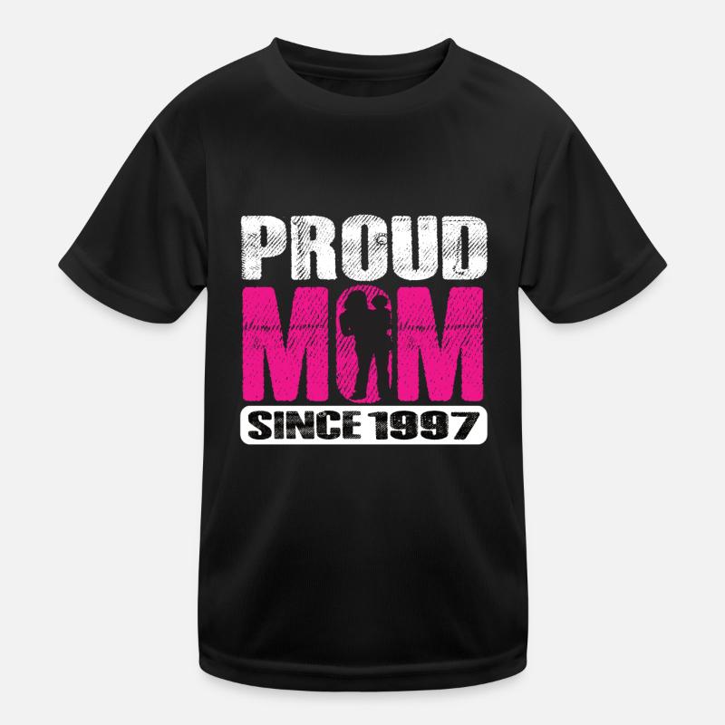 Proud Mom Since 1997 Kids Functional T-Shirt