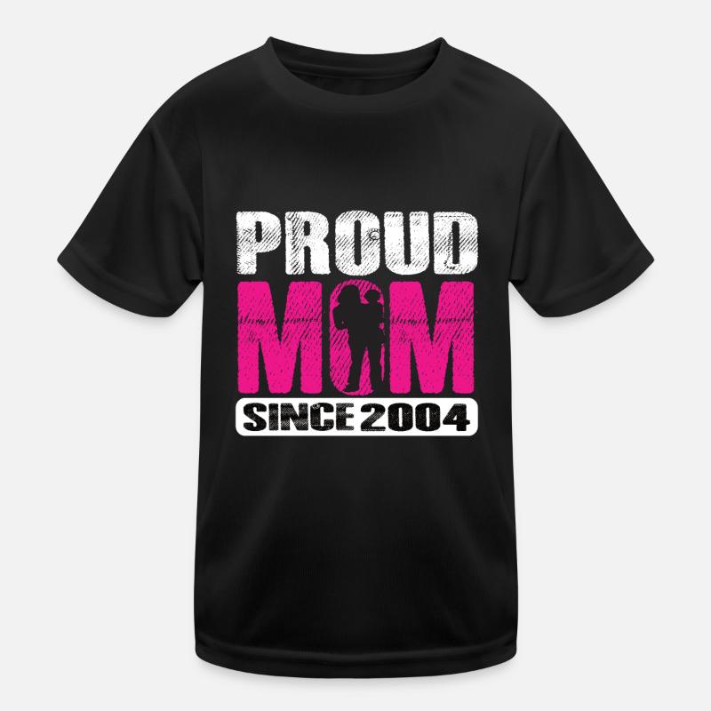 Proud Mom Since 2004 Kids Functional T-Shirt