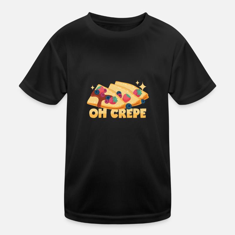 Oh crepe! Kids Functional T-Shirt