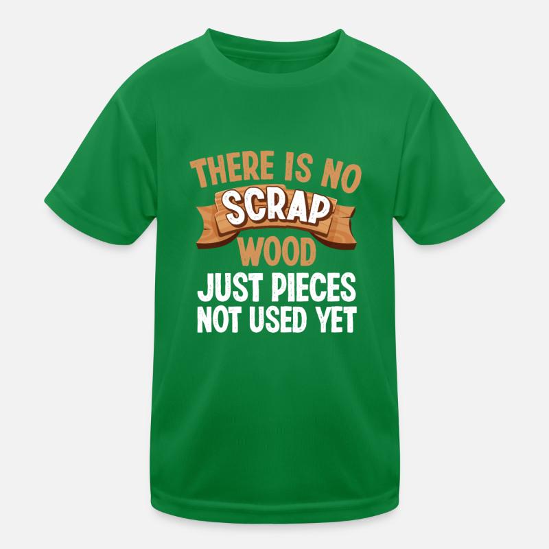 Schreiner Tischler Beruf Spruch Geschenk Kinder Funktions-T-Shirt