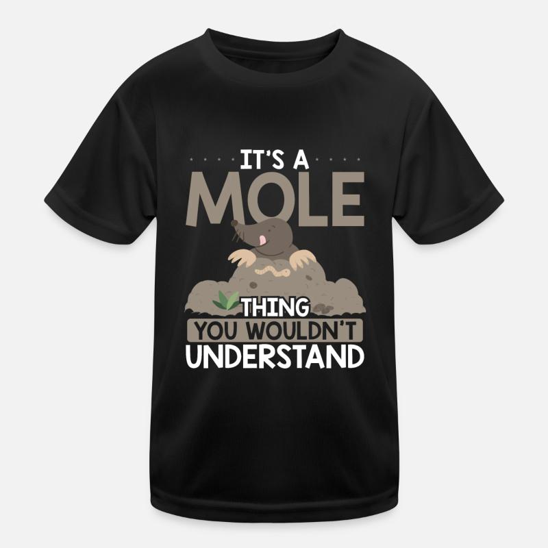 It's a mole Kids Functional T-Shirt
