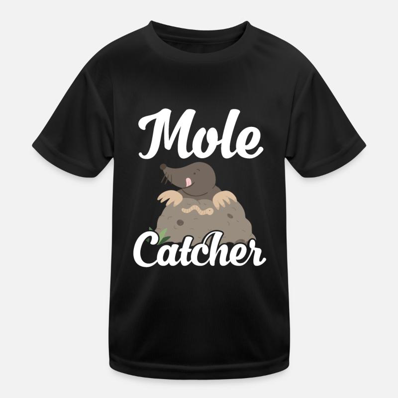 Chasseur de taupes T-shirt sport Enfant