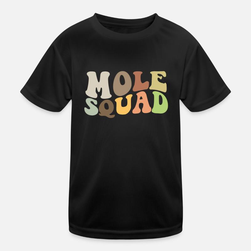 Escouade de taupes T-shirt sport Enfant