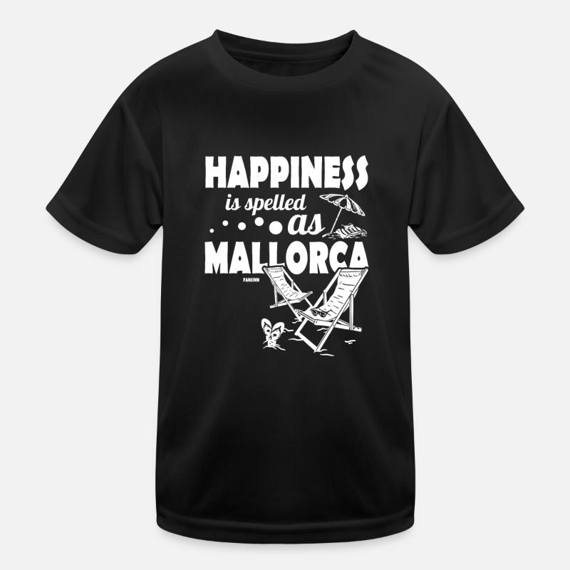 Mallorca Spanien Balearen Sommer Geschenkidee Kinder Funktions-T-Shirt
